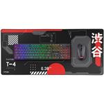 Trust podložka pod klávesnicu a myš GXT759 XXL, Japan Black