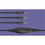 Trust Redius GXT411P, Herné slúchadlá, Jack 3,5mm, čierne