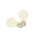 Trust Smart WiFi LED žiarovka, filament bulb white ambience E27 - Biela / 2ks