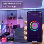 Trust Smart WiFi LED žiarovka, RGB&Biela ambience Candle E14 - Farebná - 2ks