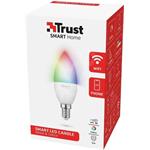 Trust Smart WiFi LED žiarovka, RGB&Biela ambience Candle E14 - Farebná