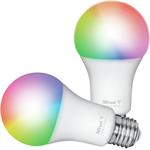 Trust Smart WiFi LED žiarovka, RGB&white ambience Bulb E27 - farebná / 2ks