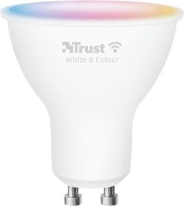 Trust Smart WiFi LED žiarovka RGB&white ambience Spot GU10 - Farebná
