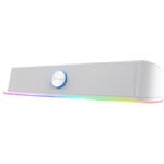 Trust soundbar Thorne GXT 619W RGB, biely