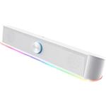 Trust soundbar Thorne GXT 619W RGB, biely