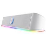 Trust soundbar Thorne GXT 619W RGB, biely