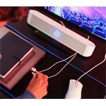 Trust soundbar Thorne GXT 619W RGB, biely