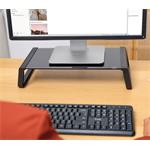 Trust, Stojan na monitor z tvrdeného skla Monta, čierny