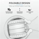 Trust Tones - bezdrôtové slúchadlá / Biele