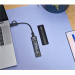 Trust USB-C M.2 SSD Enclosure, externý box M-Key, čierny
