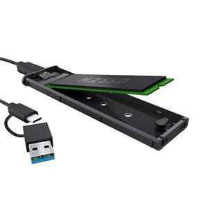 Trust USB-C M.2 SSD Enclosure, externý box M-Key, čierny