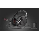 Trust Ward, slúchadlá s mikrofónom, Multiplatform Gaming Headset, čierne
