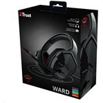 Trust Ward, slúchadlá s mikrofónom, Multiplatform Gaming Headset, čierne