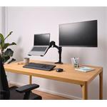 TrustDržák na monitor a notebook Mara, Monitor do 32", Notebook do 17", čierná