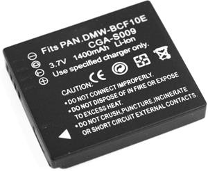TRX batéria Panasonic pre CGA-S009/ DMW-BCF10/ DMW-BCF10E/ DMW-BCF10GK/ CGA-S/ 106C/ 1000 mAh