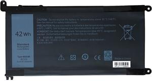 TRX batéria pre Dell Inspiron 5368 5378 5379 5482 5565 5567 5568 5570 7560, WDX0R, 11.4V, 3600 mAh, Li-Ion