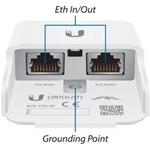 Ubiquiti ETH-SP Gen 2 Ethernet Surge Protector - Data Line Protection (PoE)