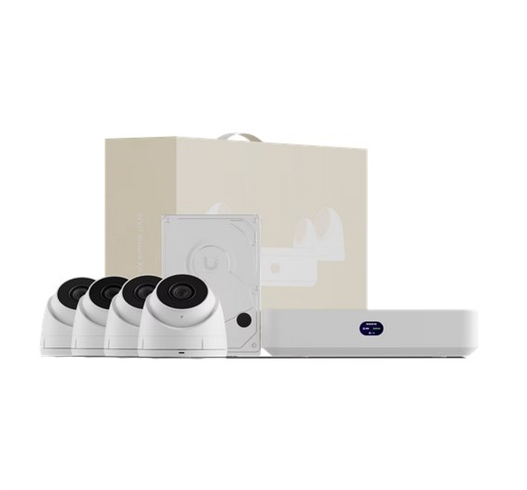 Ubiquiti UniFi Protect Network Video Recorder Instant KIT (1x NVR + 1TB HDD + 4x UVC G5 Turret Ultra )