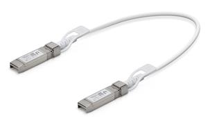 UBNT UC-DAC-SFP Plus, UniFi SFP DAC Patch Cable, 0,5m, 10Gbps, biely