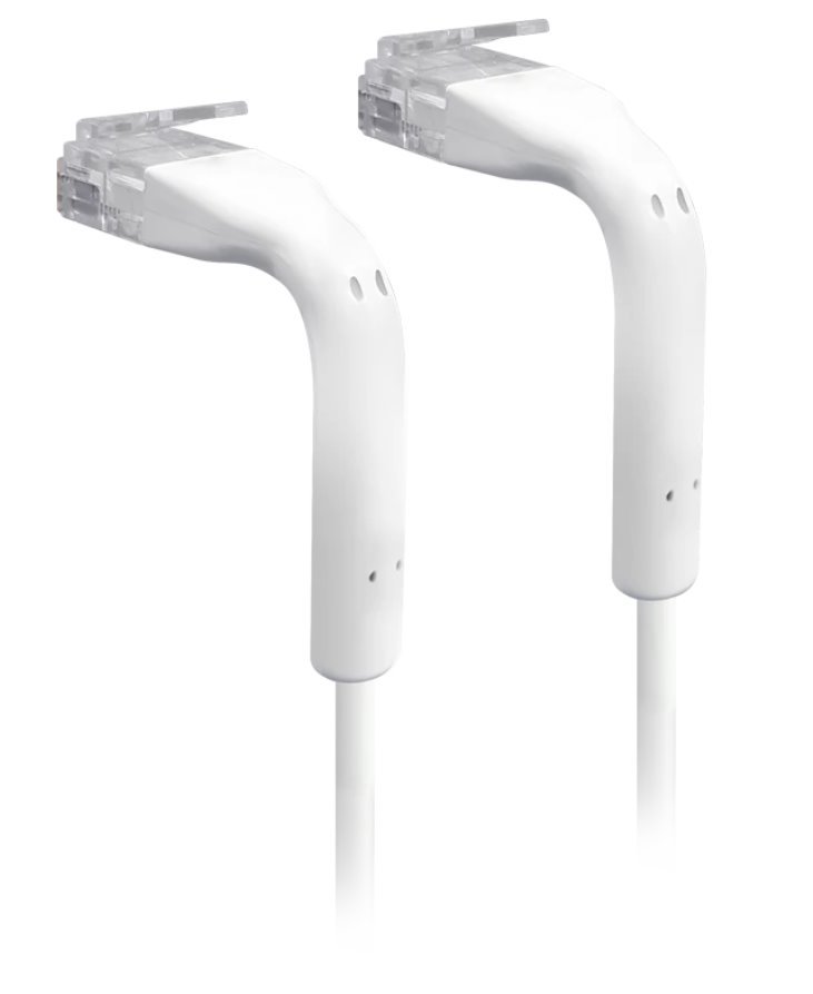 UBNT UC-PATCH-0.3M-RJ45,patch kabel 0,3m,Cat6,bílý