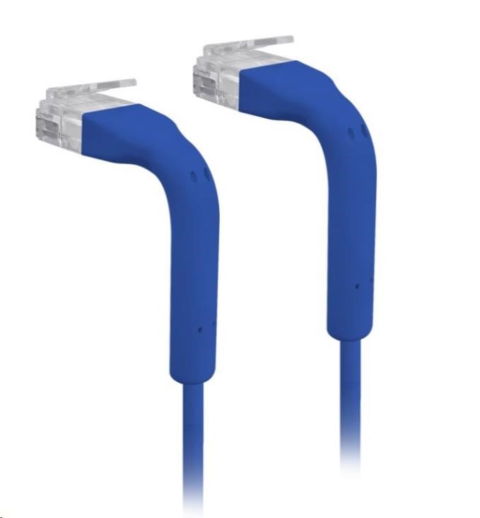 UBNT UniFi Ethernet Patch Cable [0,3 m, Cat6, UTP, licna, modrý]