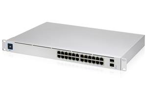 UBNT UniFi Switch USW-PRO-24-POE Gen2 - 24x Gbit RJ45, 2x SFP+, 16x PoE 802.3af/at, 8x 802.3bt