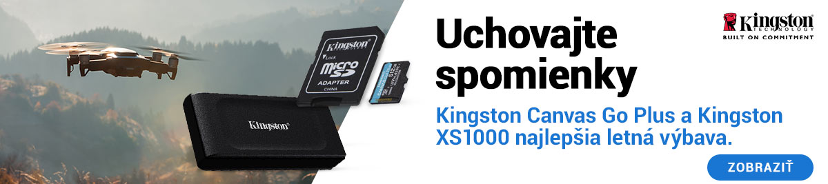 Uchovajte si tie najcennejšie momenty s Kingston!