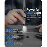 UF-TOOLS elektrický aku skrutkovač 36v1 s puzdrem, USB-C