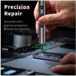 UF-TOOLS elektrický skrutkovač 120v1 s puzdrom, USB-C, strieborný