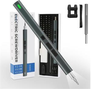 UF-TOOLS elektrický skrutkovač 57v1, USB-C, strieborný, (rozbalené)