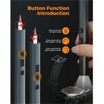 UF-TOOLS elektrický skrutkovač 57v1, USB-C, strieborný, (rozbalené)