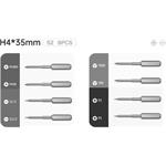 UF-TOOLS univerzálna sada akumulátorových skrutkovačov, USB-C, strieborná