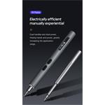 UF-TOOLS univerzálna sada akumulátorových skrutkovačov, USB-C, strieborná