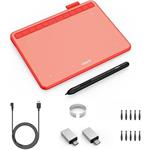 UGEE S640, grafický tablet, červený