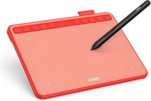 UGEE S640, grafický tablet, červený