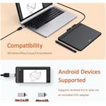 UGEE S640, grafický tablet, čierny