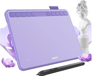 UGEE S640, grafický tablet, fialový