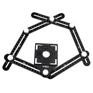 Uhlové pravítko NEO TOOLS 6 ramien