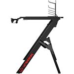 Ultradesk herný stôl ACTION v2, 113x61x77 cm, s XXL podložkou pod myš, držiak slúchadiel aj nápojov