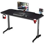 Ultradesk Herný stôl FRAG, Graphite, 140x66 cm, 76 cm