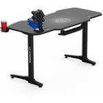 Ultradesk Herný stôl FRAG, Graphite, 140x66 cm, 76 cm