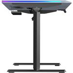 Ultradesk QUEST, herný stôl, čierna-šedá