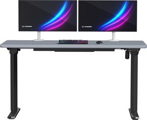 Ultradesk QUEST, herný stôl, čierna-šedá