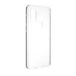 Ultratenké TPU gélové puzdro FIXED Skin pre Motorola One Vision, 0,6 mm, číre