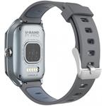 UMAX U-Band P1 PRO, smartwatch, strieborné