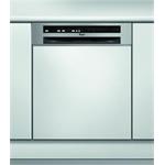 Umývačka riadu WHIRLPOOL, vstavaná, 13 súprav, 10 programov, šírka 60 cm, A++, nerez. panel