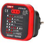 Uni-T UT07A-EU, tester zásuviek