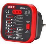 Uni-T UT07B-EU, tester zásuviek