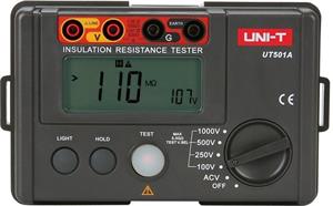 Uni-T UT501A, tester izolačného odporu