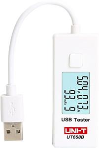 Uni-T UT658B, tester zariadenia USB